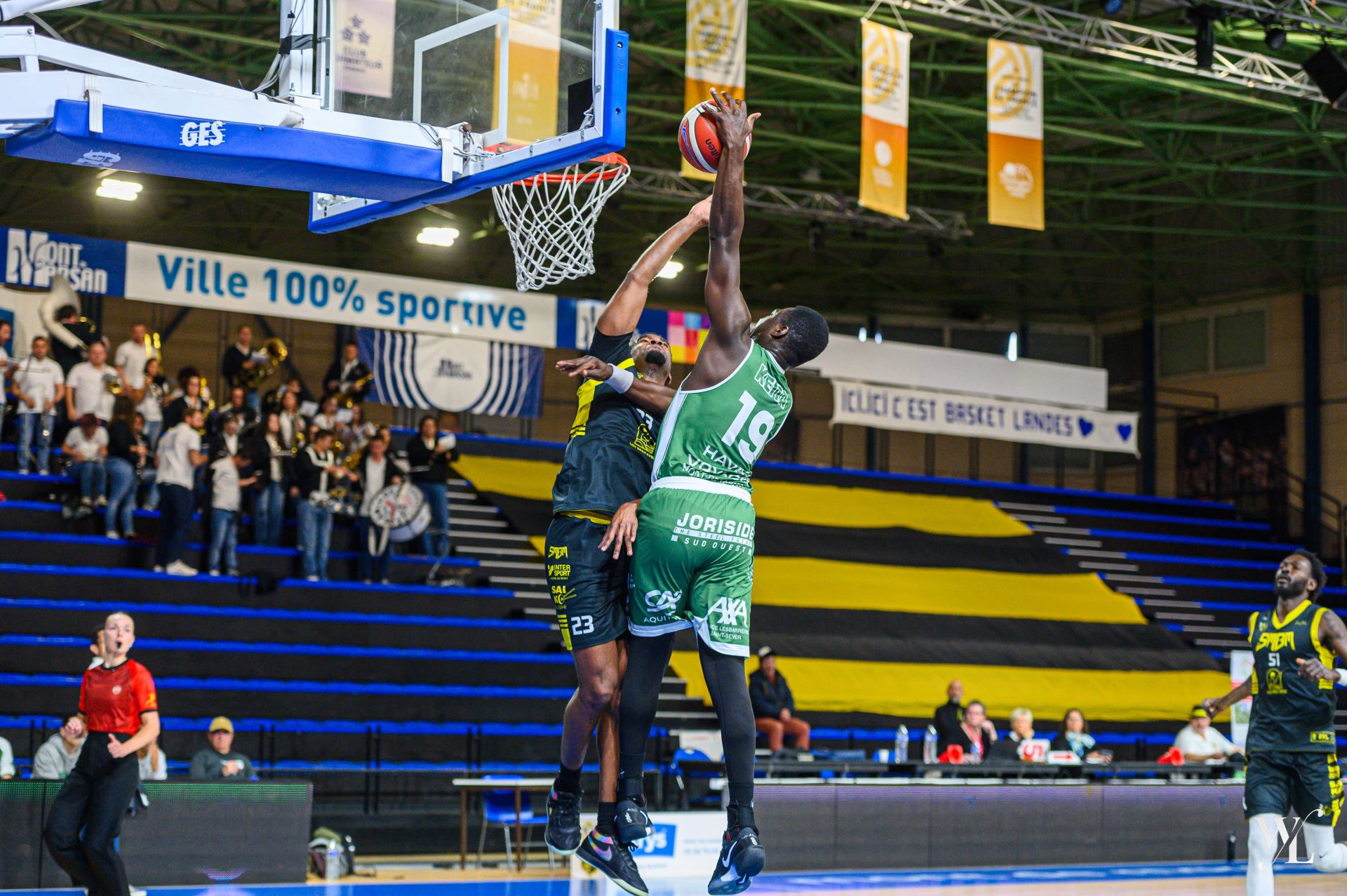 Photographe basket Landes - Derby Stade Montois contre ESMS
