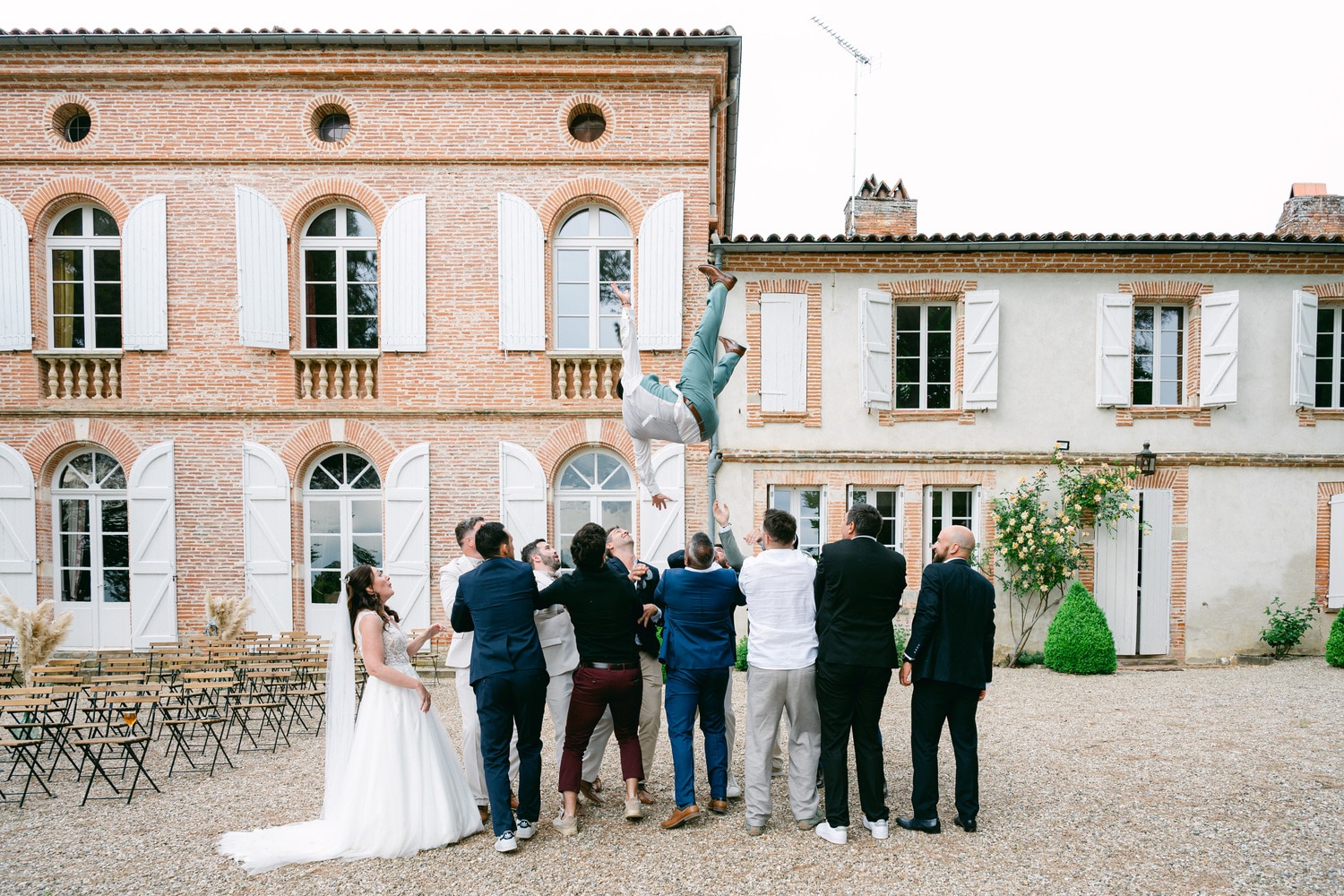 Photographe mariage Landes moment complice